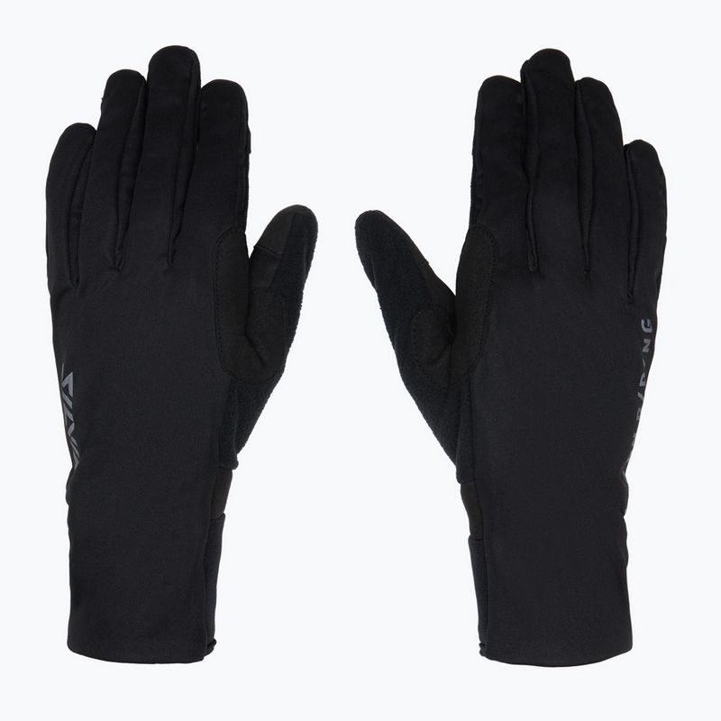 Mănuși de ciclism pentru bărbați SILVINI Valtellino black 2