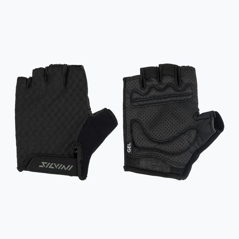 Mănuși de ciclism pentru femei SILVINI Gaiona black