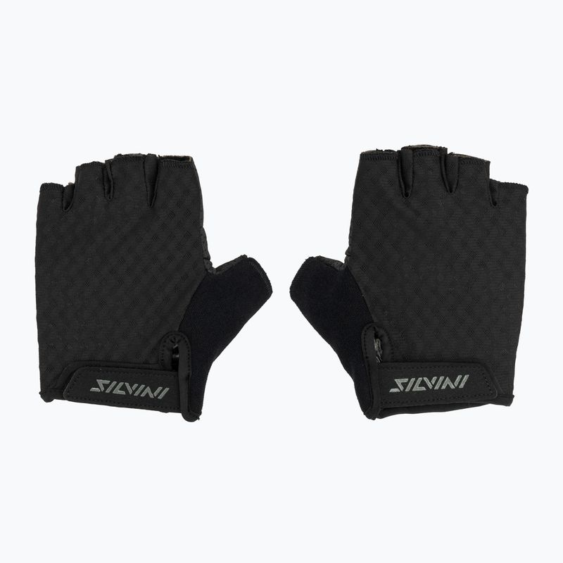 Mănuși de ciclism pentru femei SILVINI Gaiona black 2