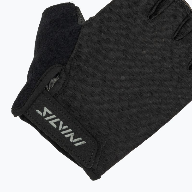 Mănuși de ciclism pentru femei SILVINI Gaiona black 4