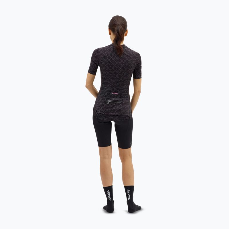 Tricou de ciclism pentru femei SILVINI Catirina black/blush 4