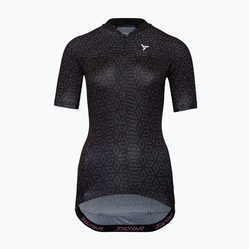 Tricou de ciclism pentru femei SILVINI Catirina black/blush 5