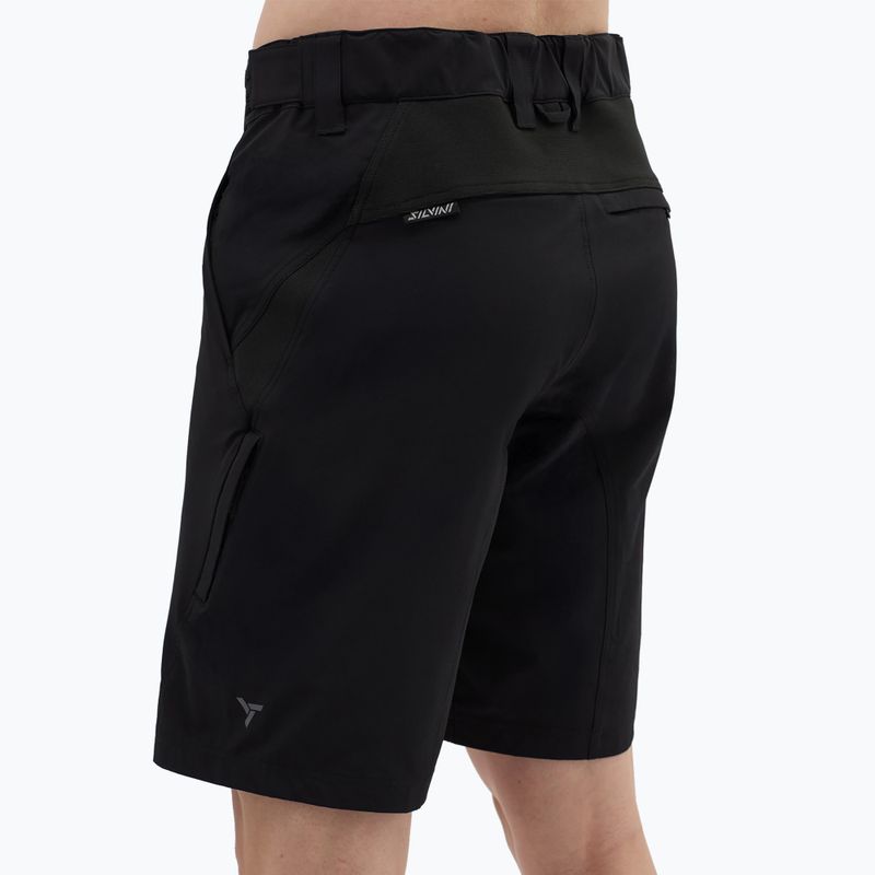 Pantaloni scurți de ciclism pentru bărbați SILVINI Elvo black 4