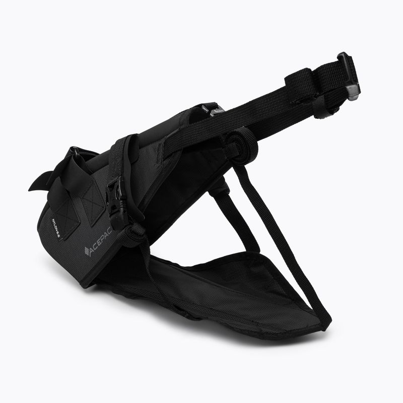 Harnașament sub scaun pentru geanta de bicicletă Acepac negru 143004