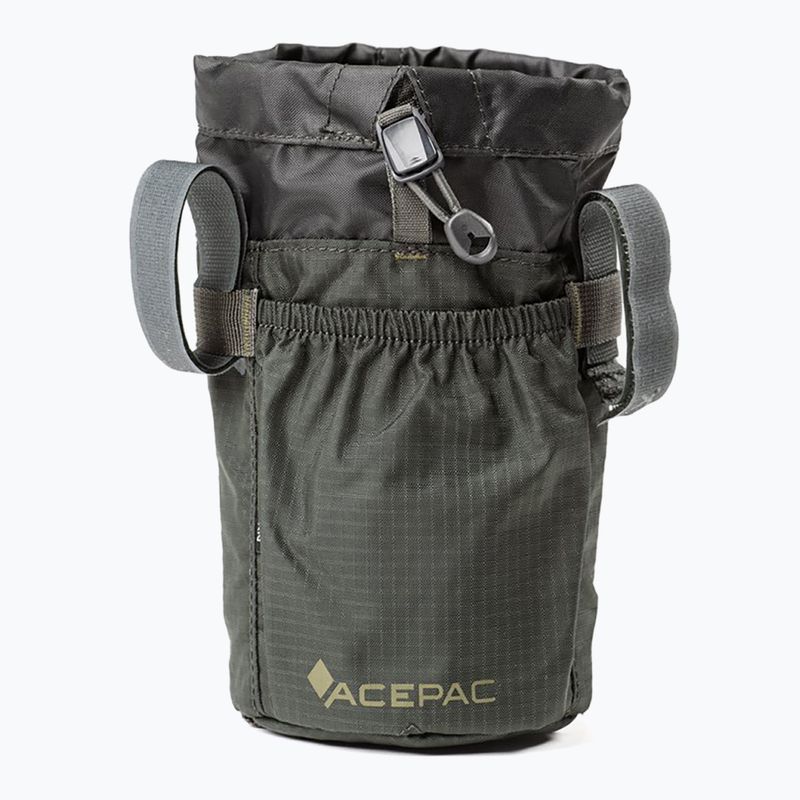 Geantă de ciclism pentru bidon Acepac Fat Bike Bottle Bag MKIII 1 l grey