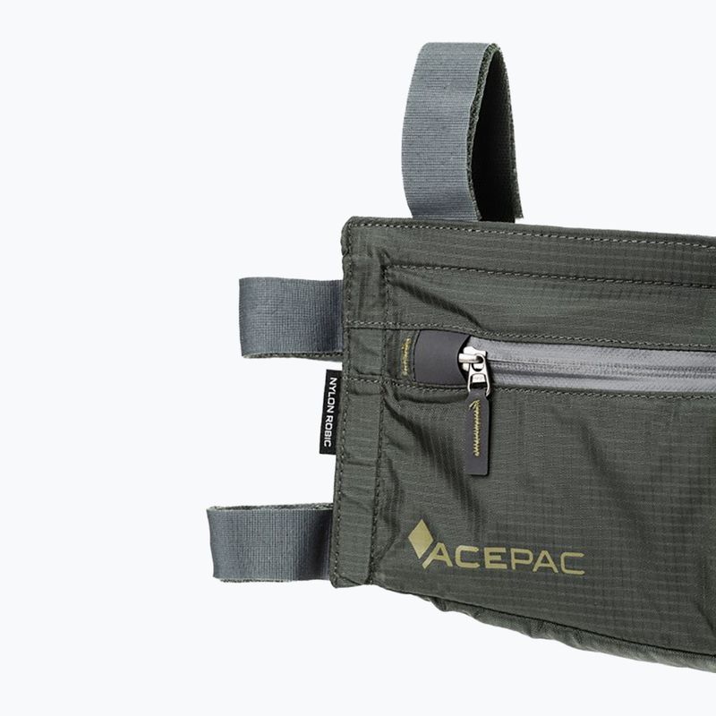 Geantă de ciclism pentru cadru Acepac Zip Frame Bag L MKIII 4,5 l grey 7