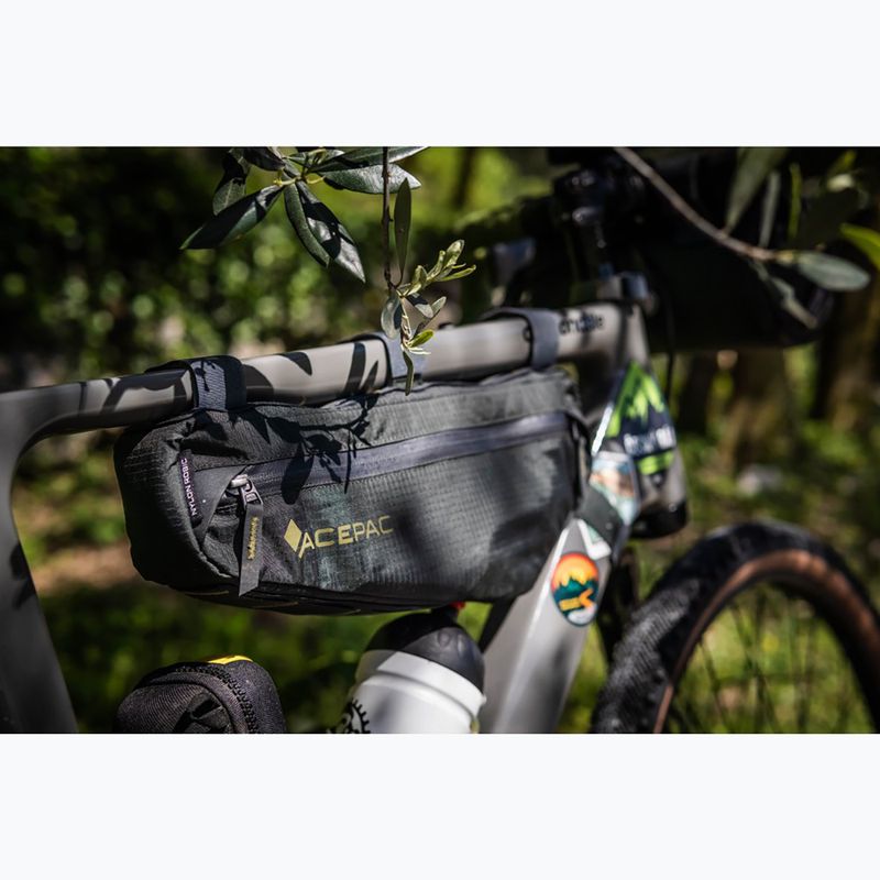 Geantă de ciclism pentru cadru Acepac Triangle Frame Bag M MKIII 2 l grey
