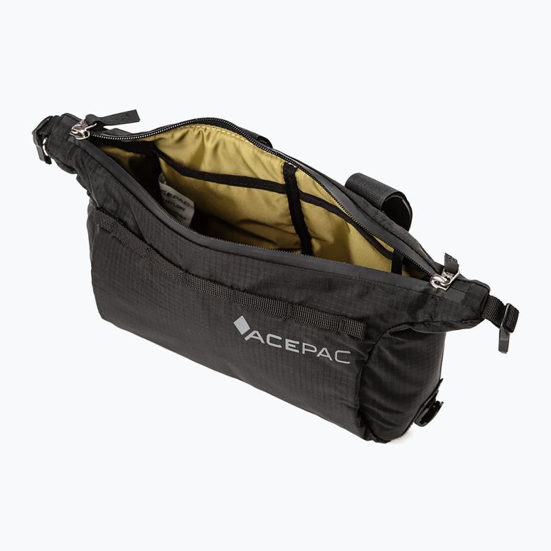Geantă de bicicletă pentru ghidon Acepac Barrel MKIII 2 l black
