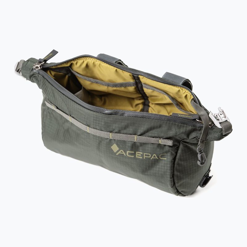 Geantă de bicicletă pentru ghidon Acepac Barrel MKIII 2 l grey 7