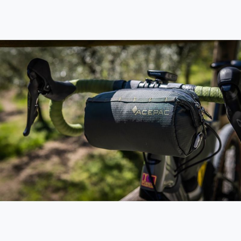 Geantă de bicicletă pentru ghidon Acepac Barrel MKIII 2 l grey 8
