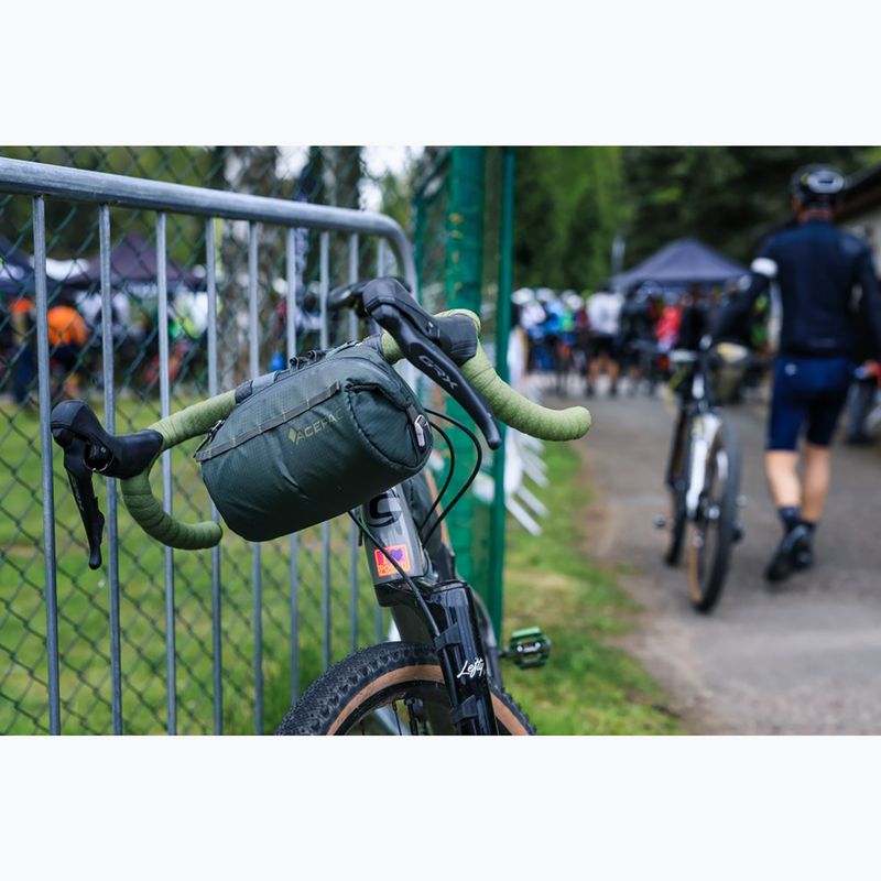 Geantă de bicicletă pentru ghidon Acepac Barrel MKIII 2 l grey 9