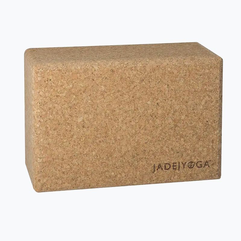 Cub pentru yoga JadeYoga Cork Block Large cork 3
