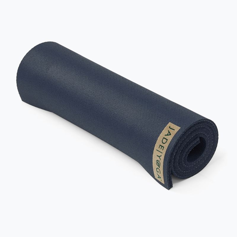 Covoraș de yoga JadeYoga Fusion Mini Mat 5/16'' 24'' 12'' 8 mm midnight blue 5