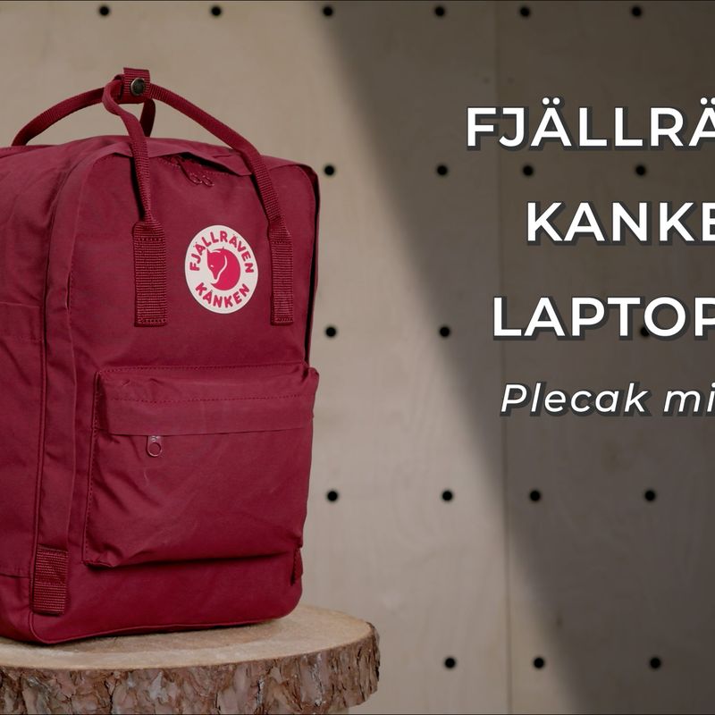 Fjällräven Kanken Kanken Laptop 15" rucsac pentru drumeții 326 burgundy F23524 9