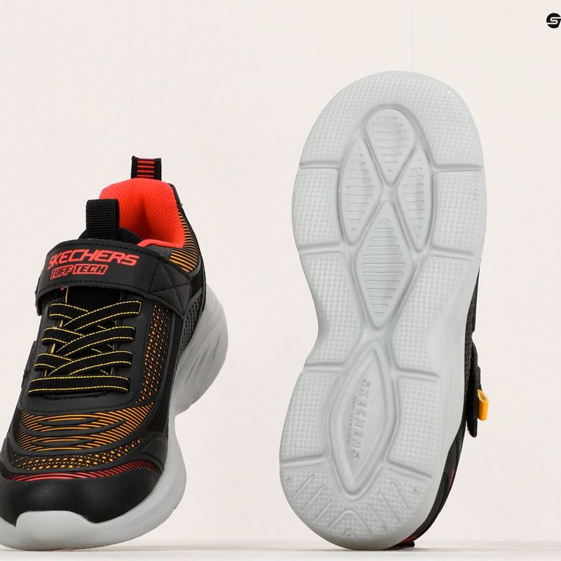 SKECHERS Hyper-Blitz Hydro-Tronix adidași pentru copii negru/roșu 18