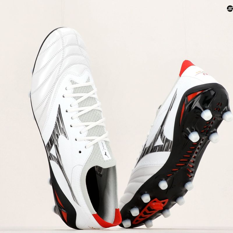 Mizuno Morelia Morelia Neo IV Beta JP MD ghete de fotbal pentru bărbați alb/negru/roșu chinezesc 13