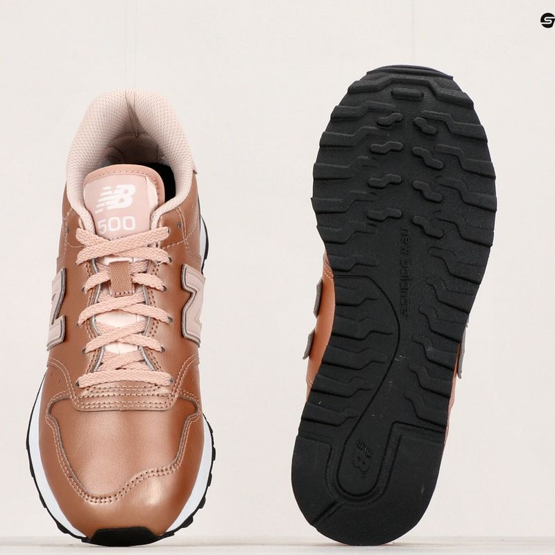 Pantofi New Balance GW500V2 roz metalic pentru femei 13