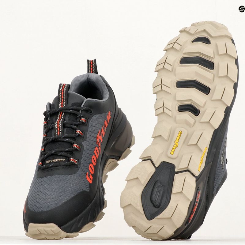 Skechers Max Protect Fast Track negru/multi pantofi pentru bărbați 18