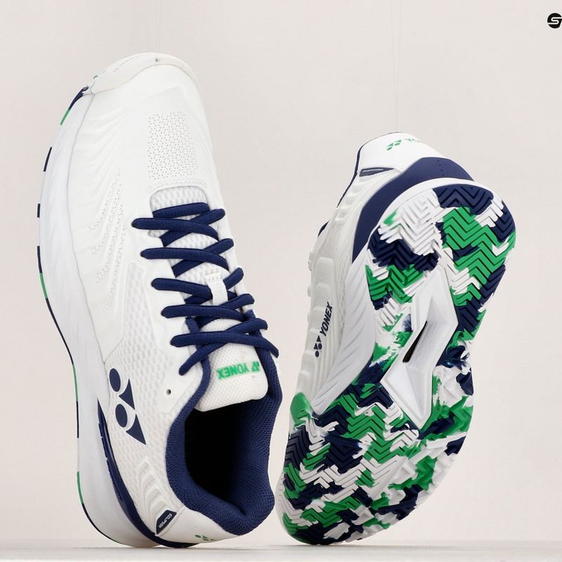Pantofi de tenis pentru femei YONEX Power Cushion Eclipson 4 alb/aloe 18