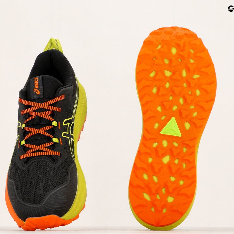 ASICS Gel-Trabuco 11 pantofi de alergare pentru bărbați negru/neon lime 18
