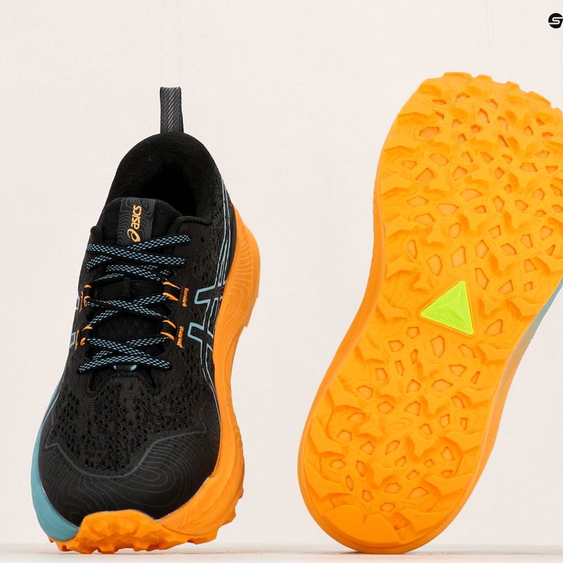 ASICS Trabuco Max 2 pantofi de alergare pentru bărbați negru/gri albastru 17