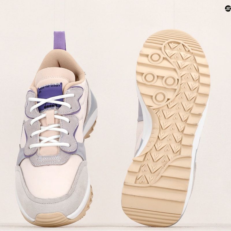 Pantofi de damă Diadora Jolly Logo alb/gri alb/gri 18