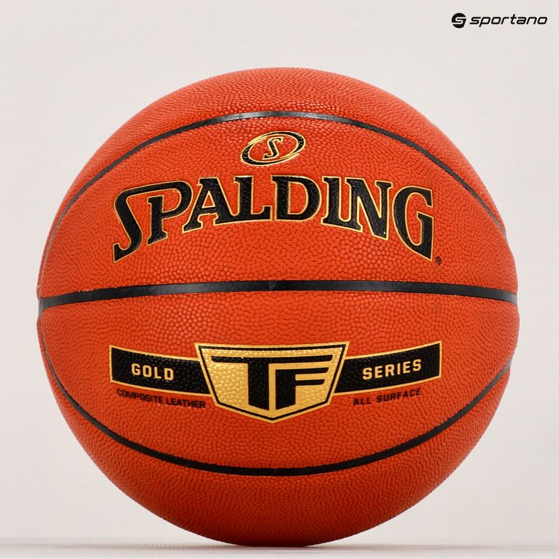 Minge de baschet Spalding TF Gold Sz7 76857Z mărimea 7 5