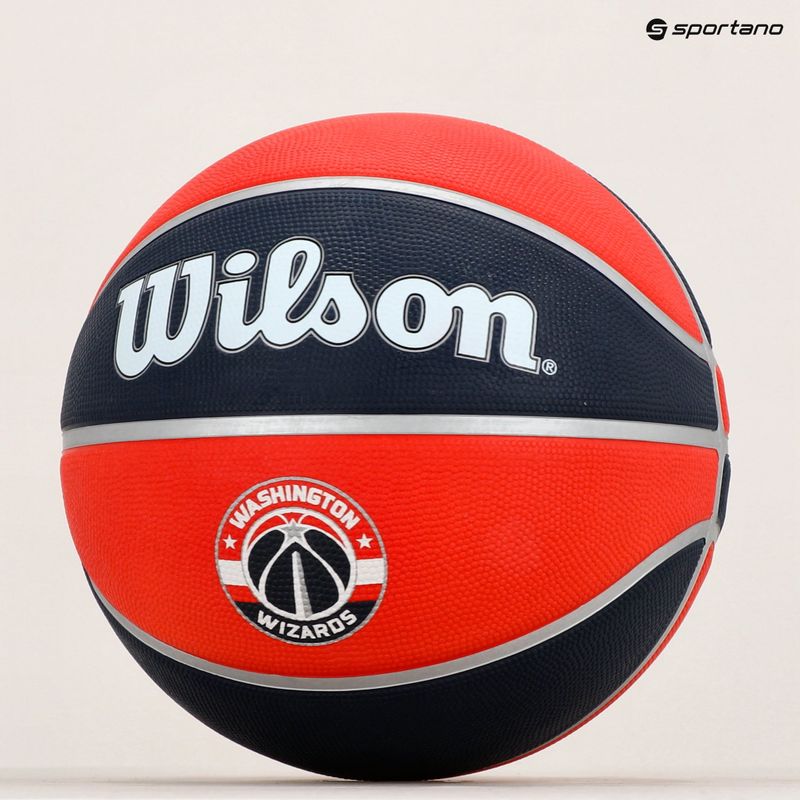 Wilson NBA NBA Team Tribute Washington Wizards baschet roșu WTB1300XBWAS 7