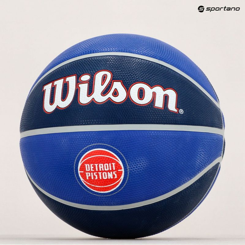 Wilson NBA NBA Team Tribute Detroit Pistons baschet albastru WTB1300XBDET 6