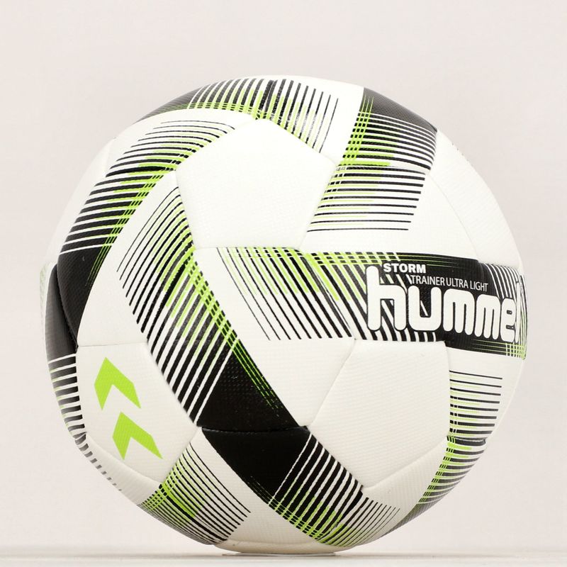 Hummel Storm Trainer Ultra Lights FB fotbal alb/negru/verde mărimea 4 6