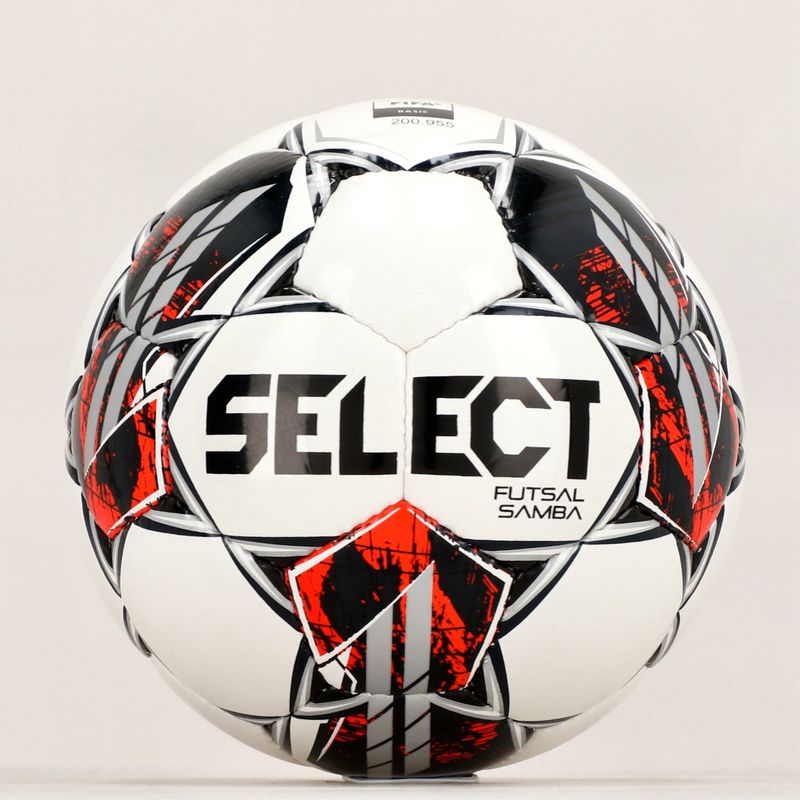 Selectați Futsal Samba V22 fotbal alb și negru 32007 5