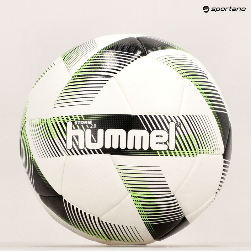 Hummel Storm 2.0 FB fotbal alb / negru / verde dimensiune 5 5