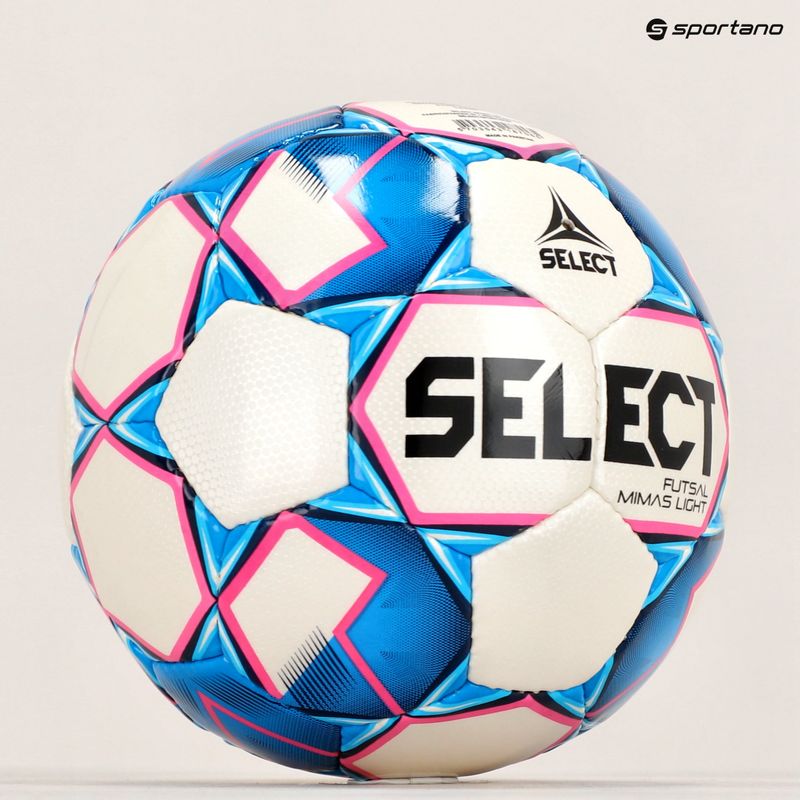 Selectați Futsal Mimas Light 2018 alb/albastru 1051446002 5