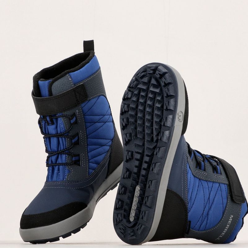 Merrell Snow Storm 2.0 WERPF cizme de zăpadă pentru copii navy/cobalt 17