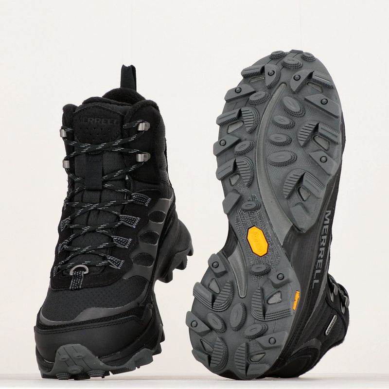 Cizme de drumeție pentru bărbați Merrell Moab Speed Thermo Mid WP negru 17