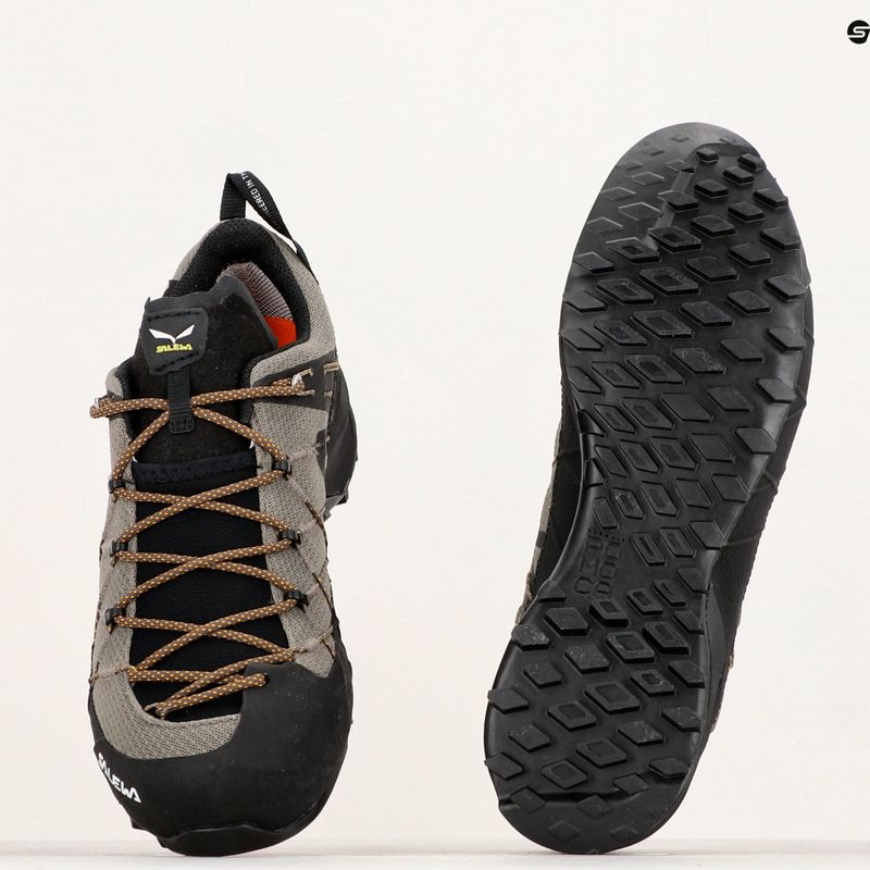 Pantofi de abordare Salewa Wildfire 2 GTX pentru bărbați, bărbați cu coardă elastică/negru 14