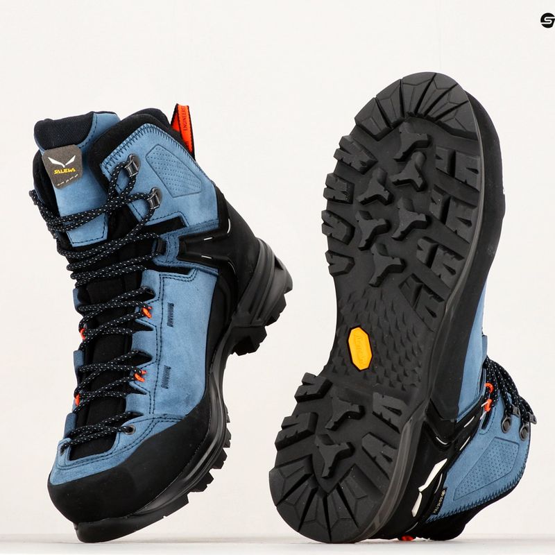 Cizme de trekking pentru bărbați Salewa MTN Trainer 2 Mid GTX java albastru/negru 13