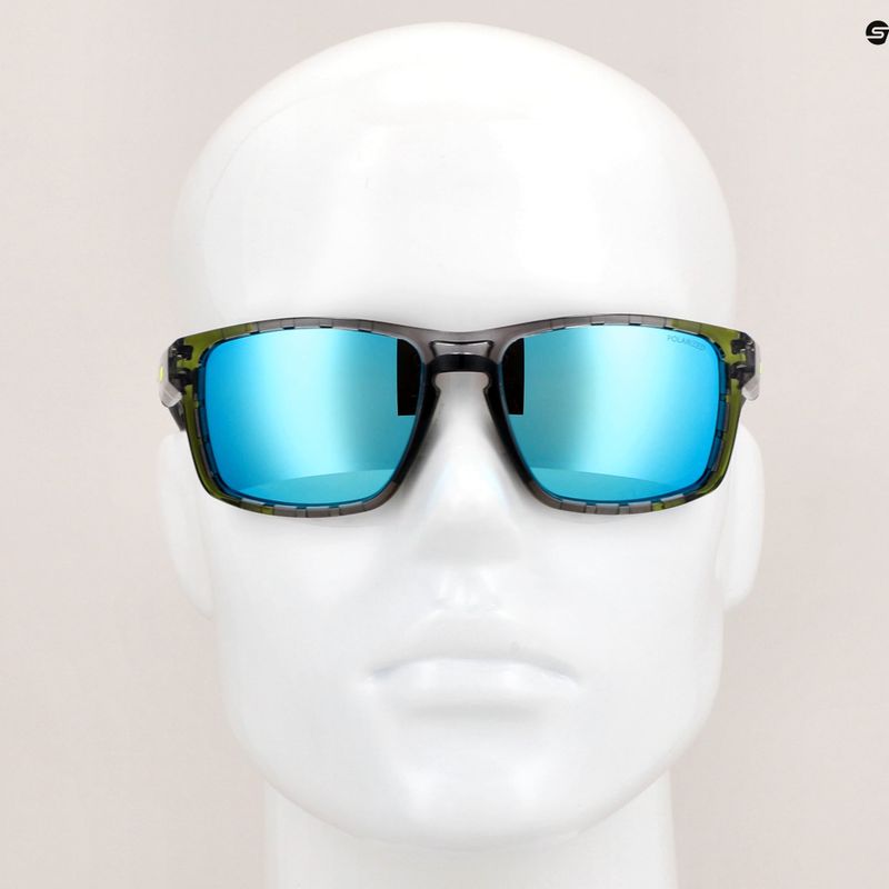 Julbo Shield Polar 4 Hd negru/galben fluo/capsule ocean master ochelari de ciclism 11