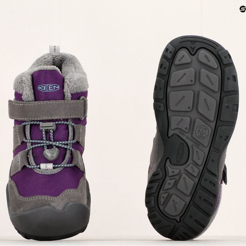 Cizme de trekking pentru copii KEEN Knotch Chukka 19