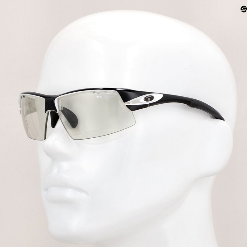 Ochelari de ciclism fotocromici Tifosi Crit Fototec crystal negru/noapte lumină fotocromică pentru ciclism 6