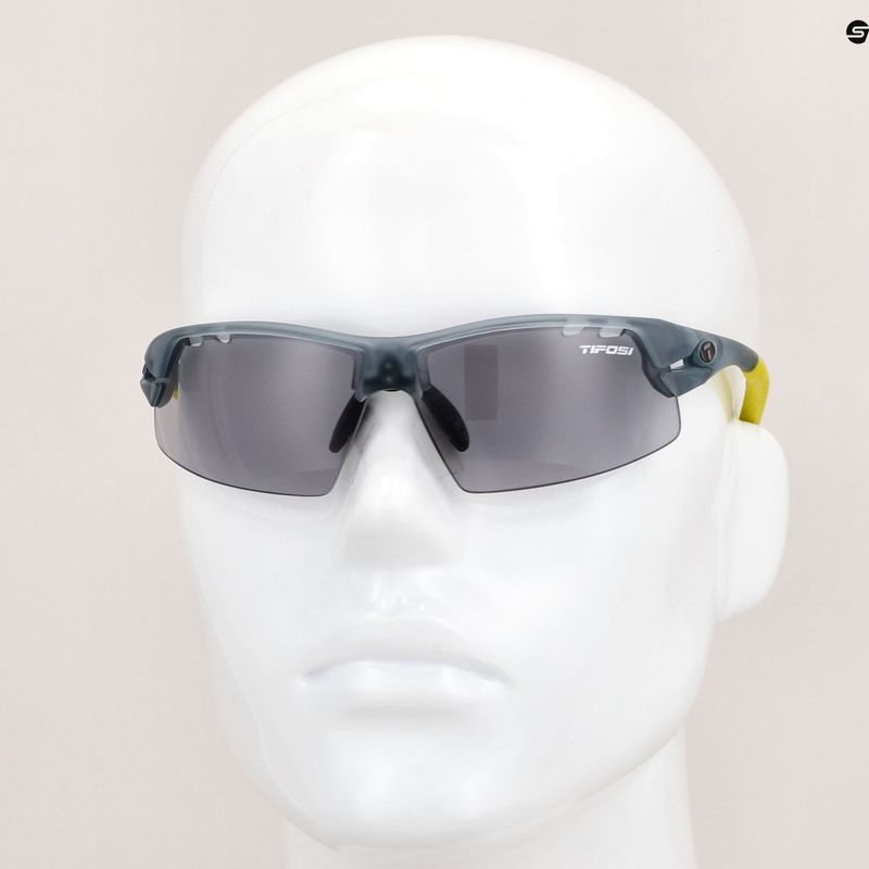 Ochelari de ciclism fotocromici fotocromici Tifosi Crit Fototec mată fum/fum fum 8