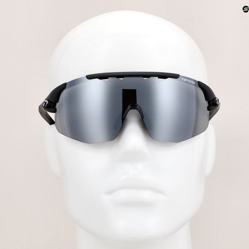 Ochelari de ciclism Tifosi Sledge Lite negru mat/frumos/roșu/roșu transparent 7