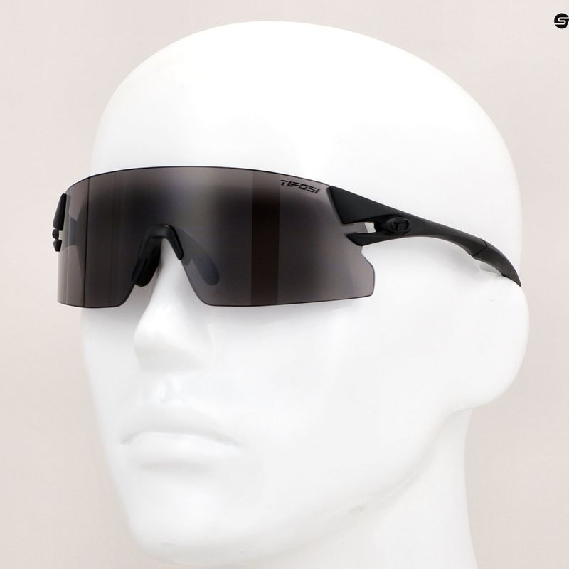 Ochelari de ciclism Tifosi Rail Xc Clarion blackout/smoke/ac roșu/clear 8