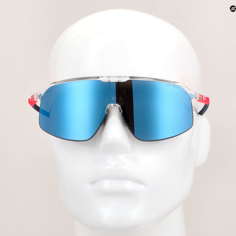 Julbo Dencity Spectron 3 ochelari de ciclism cu cristale strălucitoare/roz fluorescent/albastru 10