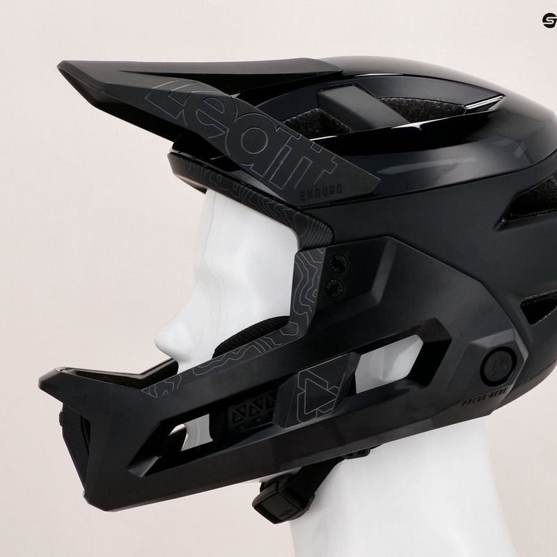 Cască de bicicletă Leatt MTB Enduro 3.0 V23 negru 1023014652 12
