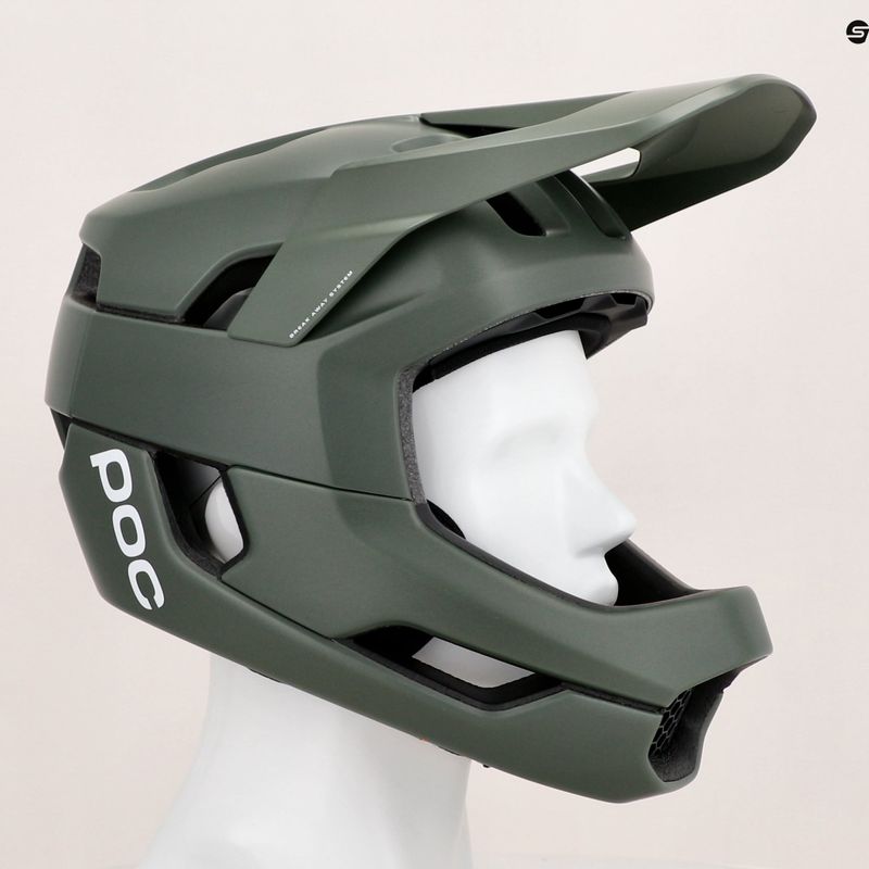 Cască de bicicletă POC Otocon pidote verde metalizat/mat 17
