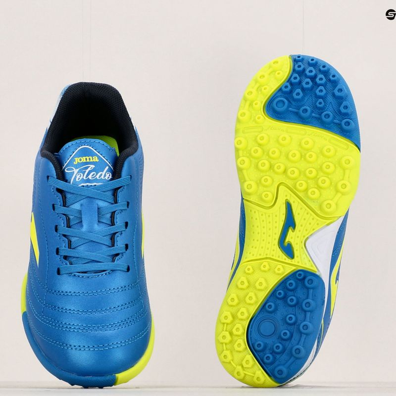 Ghete de fotbal pentru copii Joma Toledo Jr TF royal pentru copii 8