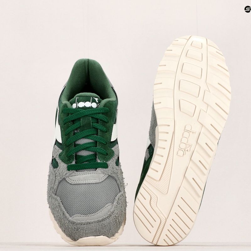 Diadora N902 Hairy Suede negru / alb / alb / rock lunar / pantofi de suede 18