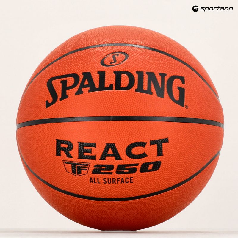 Minge de baschet Spalding React TF-250 76801Z mărimea 7 6