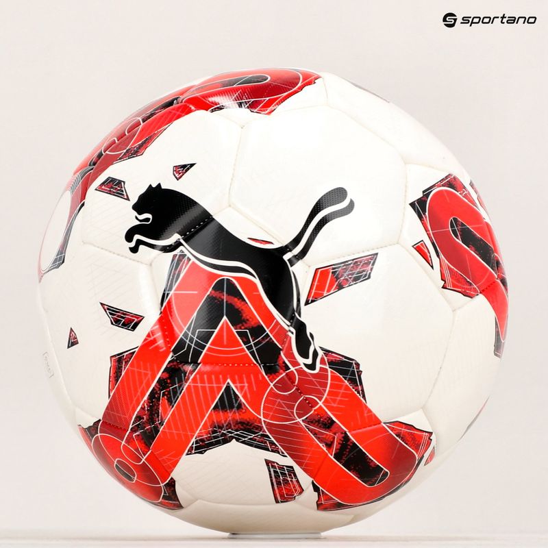 PUMA Orbita 5 HYB fotbal puma alb/roșu dimensiunea 4 6